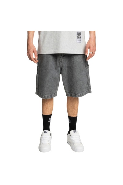 DC Τσαντάκι Τζιν Σορτς Χαλαρής Γραμμής Μεσαίο Γκρι 32