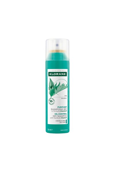 Klorane Klorane dry shampoo with nettle and vitamin E, 150 ml