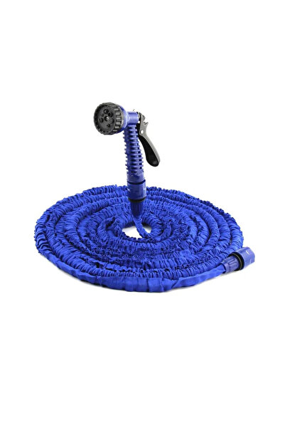 Granst Stag Επεκτεινόμενος Σωλήνας Μπλε 60Μ για Κήπο, Ρυθμιζόμενη Πίεση, Περι...