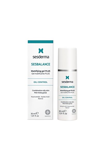 Sesderma Gel matifiant pentru ten mixt și gras Sesbalance Plus, 30 ml