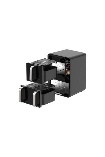 CLIKON DIGITAL AIRCHEF : 12L with DUAL BASKET (5L+7L)
