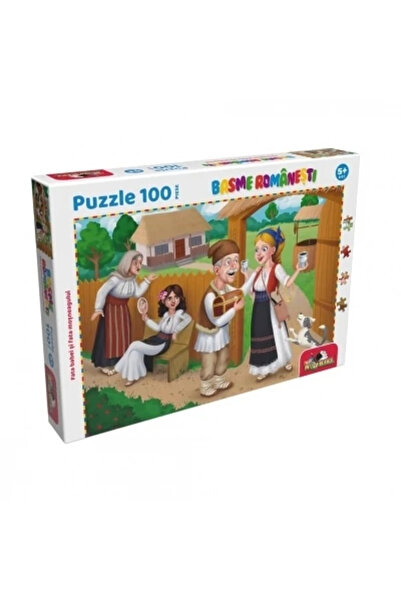 Noriel Puzzle, 100 pieces, The Old Woman and the Old Man, Romanian Fairy Tale...