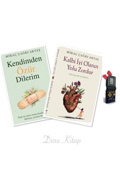 İndigo Kitap Miraç Çağrı Aktaş 2026 Yılı Son 2 Kitap Kendimden Özür Dilerim -...