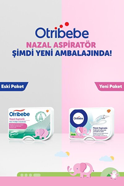 Otribebe Yumuşak Uçlu Nazal Aspiratör 6 Adet