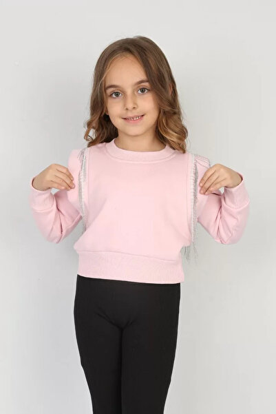 MORADO SE SIENTE PERFECTO Three Thread Ş Fleece-Lined Girls' Casual Crop Swea...
