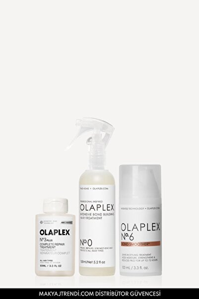 Olaplex Anti-Frizz & Strong Hair Set - Elektriklenmeyi Kontrol Altına Alan, S...