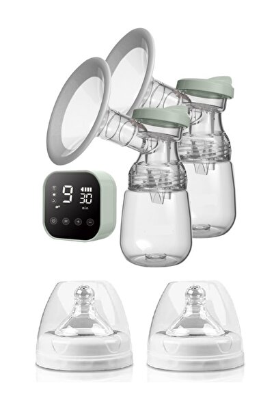 Tastech RH-318BB Şarjlı Çiftli Göğüs Pompası 4 Masaj Modlu 9 Ayarlı Vakum Modu