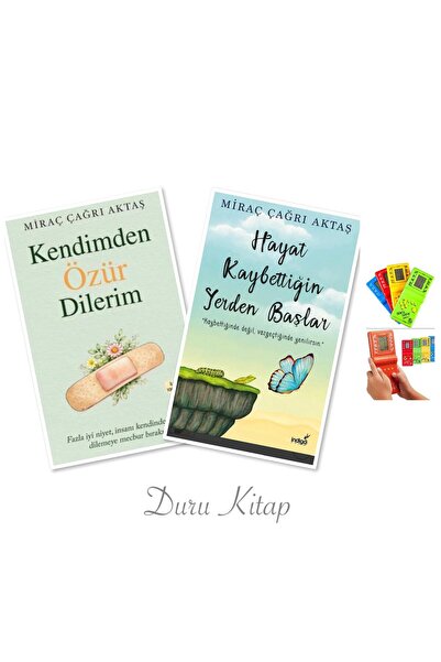 İndigo Kitap Kendimden Özür Dilerim - Hayat Kaybettiğin Yerden Başar (2 Kitap...