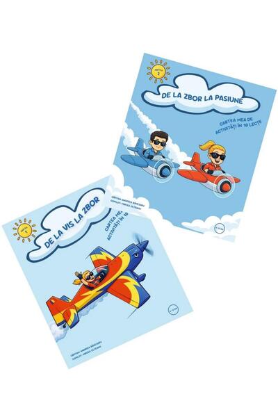 Editura Ara Kids Pachet carti de activitati Andreea Banesaru: 1. De