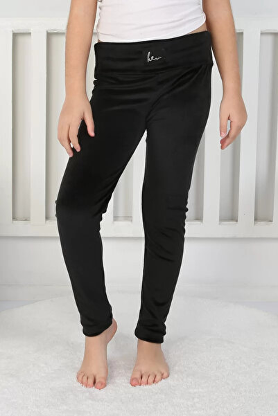 MORADO SE SIENTE PERFECTO Stretch Fabric Velvet Fabric Girls' Casual Leggings...