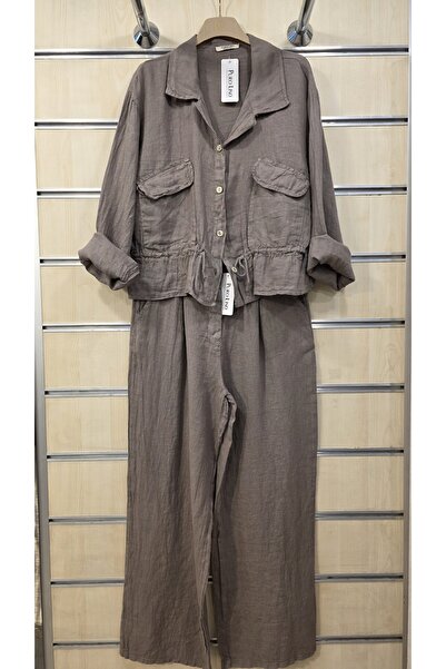 Park Moda Linen Suit Shirt Pants