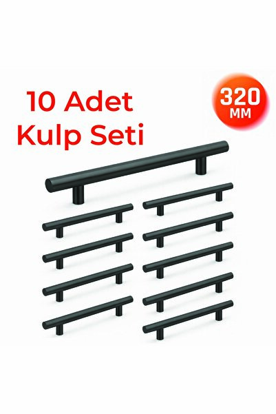 Nobel Metalna ručka za nameštaj 320 mm – ručka za kuhinjske ormariće, set dek...