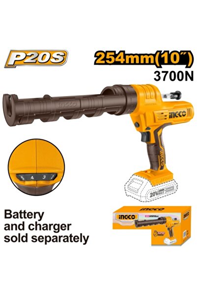 Ingco Πιστόλι σιλικόνης 20V