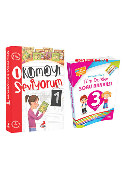 Erdem Yayınları Okumayı Seviyorum Dizisi 1 - 8 Kitap Set ve Element Yayınları...