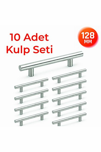 Nobel 128 mm Metal Mobilya Kulpu – Mutfak Dolap Çekmece Kulpu, Modern Dekorat...
