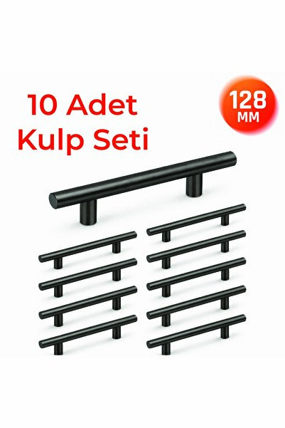 Nobel 128 mm Metal Mobilya Kulpu – Mutfak Dolap Çekmece Kulpu, Dekoratif Kulp...