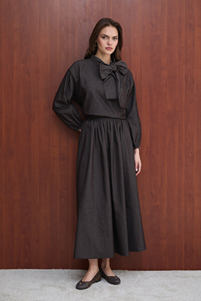 Melike Tatar Σετ με τζιν φούστα 32-2732