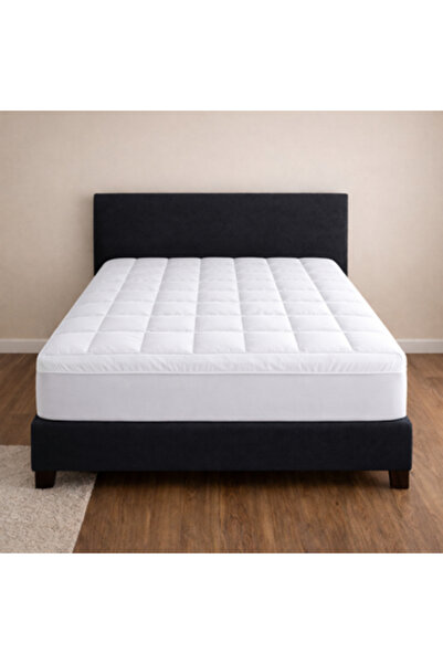 Pazar Home Bedding وسادة سرير بارز هوم كينج سايز - 14 سم - قطن - 200×200 سم