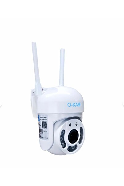 O-KAM OKAM 3031 (3011) TEK KAMERA 3MP WİFİ PTZ 4MM 5MP Lens Adaptör Hediyeli