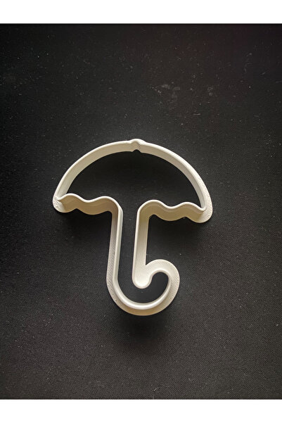 CESTOPİENO Umbrella Dough Shaper /Cookies/Ceramic/Polymer Mixed Color 8X8 cm