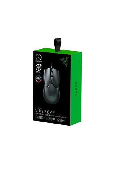 RAZER Viper 8K Ενσύρματο ποντίκι gaming 8 κουμπιών, Οπτικός αισθητήρας, RGB, ...