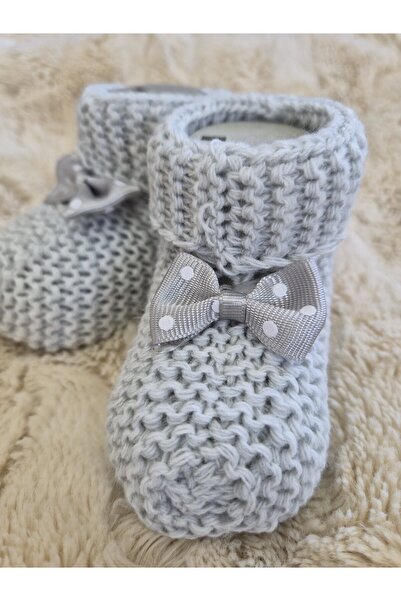 Butik Örme Bebek Patik Hediyelik Yenidogan