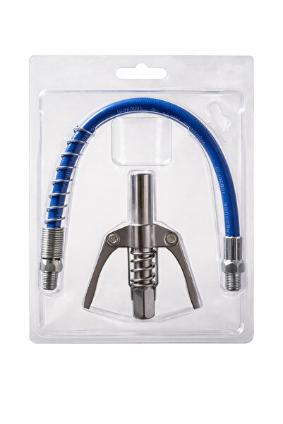 Erhan Επαγγελματικό πιστόλι γράσου με εύκαμπτο σωλήνα, για αυτοκίνητα και βιο...