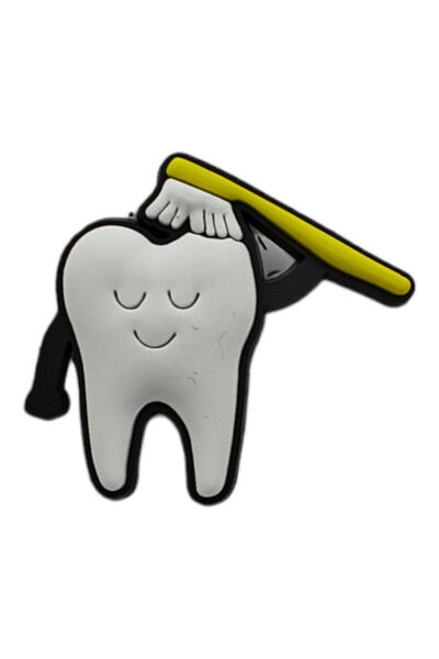 OEM Αξεσουάρ διακόσμησης παπουτσιών με σχέδιο δοντιού - Jibbitz