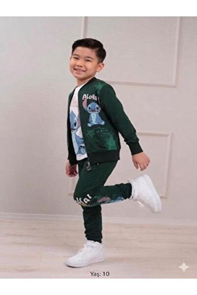 ÖRZİ Kids ΕΠΟΧΙΑΚΟ εμπριμέ σετ ανδρικής φόρμας 3 τεμαχίων 3/10 ΕΤΩΝ