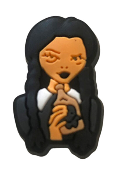OEM Αξεσουάρ για διακόσμηση παπουτσιών Wednesday Addams