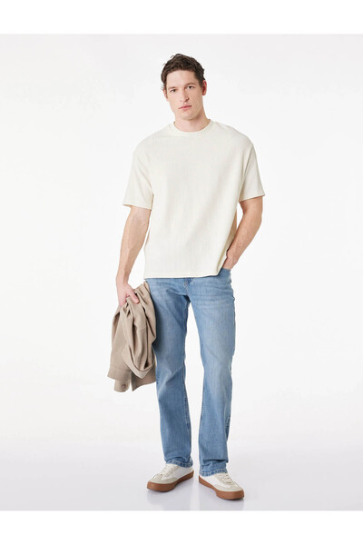 Koton Mark Blue Men's Jean Trousers 6Sam40022Nd