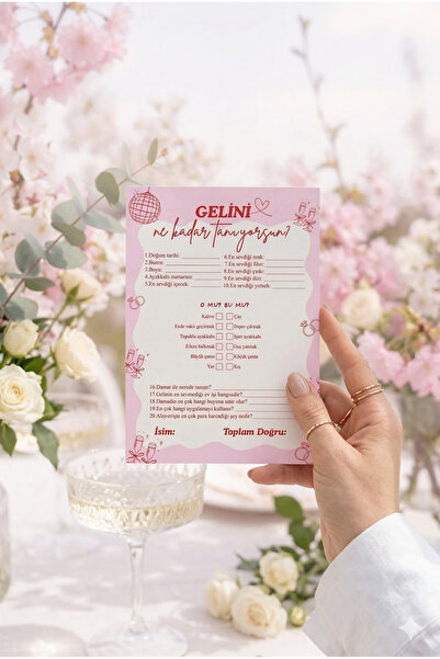 Funzee Gelini Ne Kadar Tanıyorsun - Bekarlığa Veda Partisi Eğlenceli Oyun Kar...