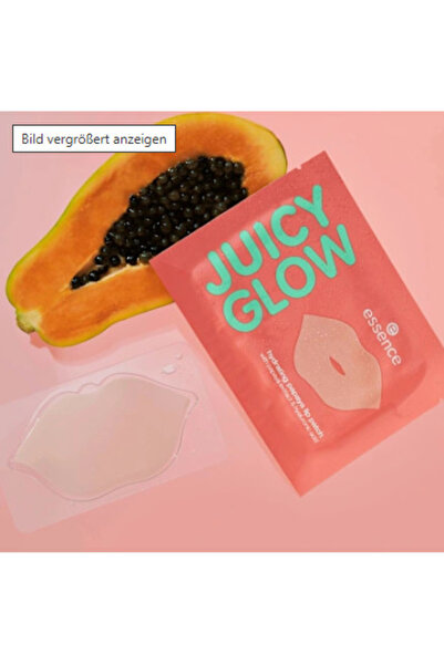 Essence Ζουμερή Λάμψη Ενυδατικό Επίθεμα Χειλιών Παπάγιας 01 Παπάγια για Όγκο