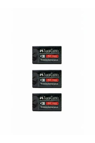 Faber Castell Black Eraser Small Size 3 Pieces