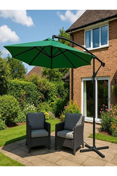 ideal STORE idealSTORE GreenGarden Ομπρέλα Κήπου, Διάμετρος 300 εκ., Αναδιπλο...