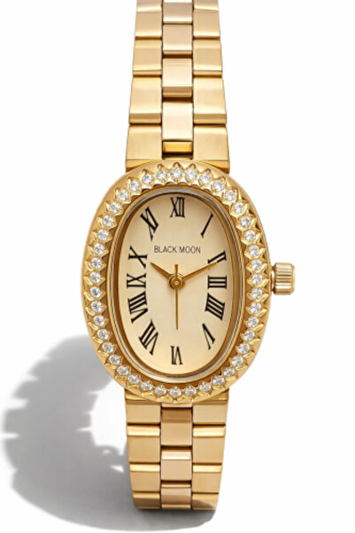 Black Moon Women's Watch Gold Color