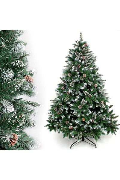 Dotail Yorbay Τεχνητό Χριστουγεννιάτικο Δέντρο, 180 εκ., Με εφέ χιονισμένου ε...