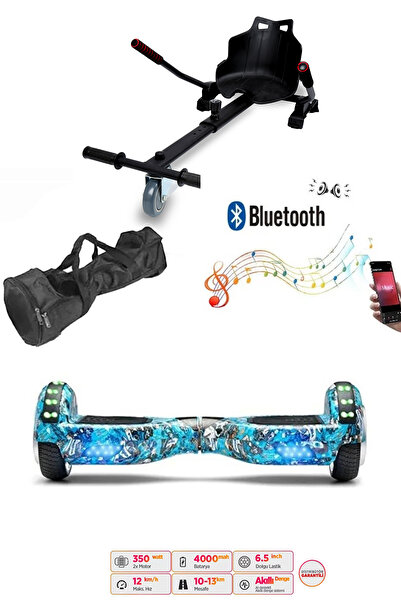 CityMate Elektrikli Kaykay Scooter Akıllı Denge Hoverboard + HoverKart + Çant...
