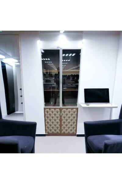 Al Saadah Home خزائن مكتبية - البني