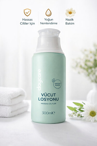 Daycare 🌿 Hassas Ciltler Vücut Losyonu 300 ml