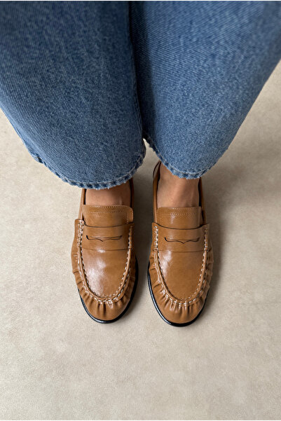 Mupa Shoes Γυναικεία Μπαλαρίνα ΚΑΡΑΜΕΛ