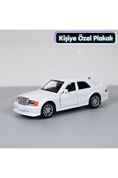 bebeym Mercedes 190E Metal Araba 1:36 Beyaz