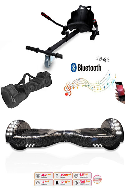 CityMate Elektrikli Kaykay Scooter Akıllı Denge Hoverboard + HoverKart + Çant...