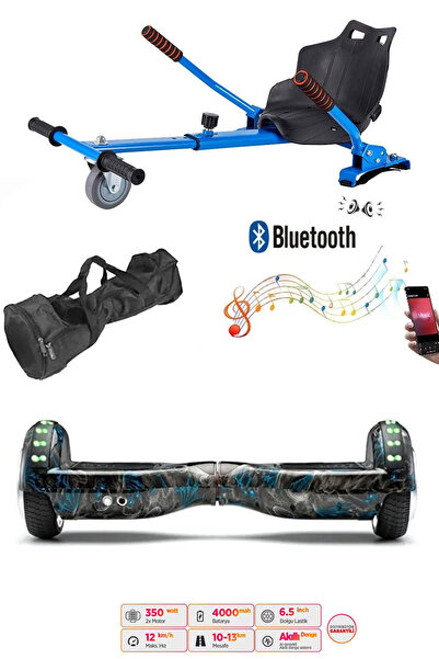 CityMate Elektrikli Kaykay Scooter Akıllı Denge Hoverboard + HoverKart + Çant...