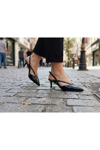 MARCO ROCCO Genuine Leather Strap Evening Dress Women's Shoes