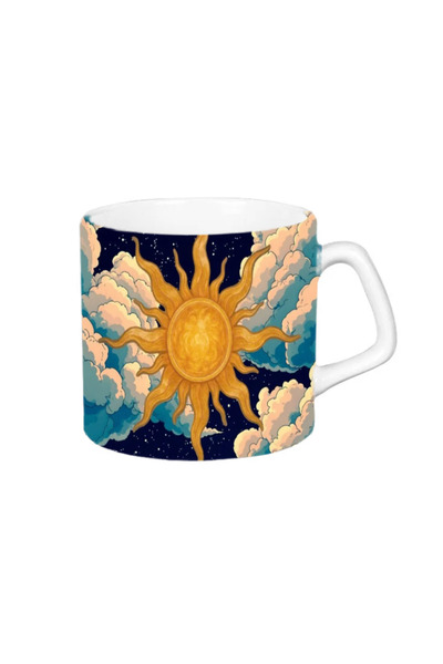 EYBaskı Tasarım Cute Design Mug – Gift Option (Different Patterns) with Gift ...