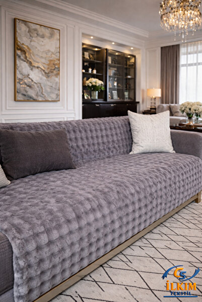 cs ilkim Κάλυμμα καναπέ από βελούδο, Bubble – Αντιολισθητικό κάλυμμα καναπέ, ...