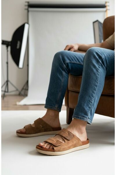 mustey ΑΝΔΡΙΚΕΣ ΠΑΝΤΟΦΛΕΣ ΑΠΟ ΜΑΛΑΚΟ ΔΕΡΜΑ ΟΡΘΟΠΕΔΙΚΕΣ ΜΕ ΜΑΛΑΚΗ ΕΥΚΑΜΠΤΗ ΣΟΛΑ