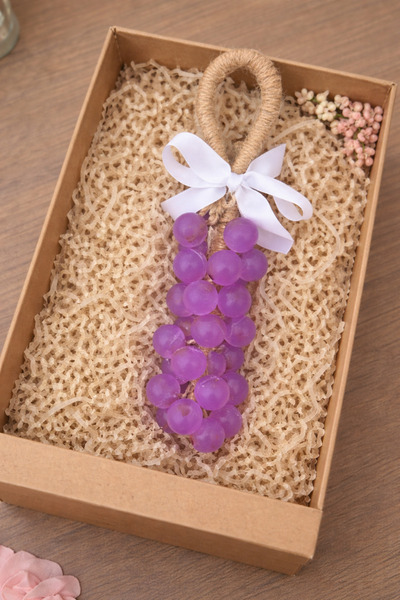 Kotenart Handmade Decorative Grape Bunch Soap – Aromatic Design Gift Soap wit...