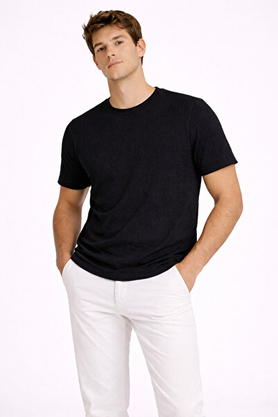 CLAYES Ανδρικό μπλουζάκι Bürümcük με λαιμόκοψη περιστροφική, 100% βαμβάκι, Ov...